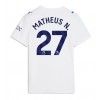 Manchester City Matheus Nunes #27 Tredjedrakt Kvinner 2026-27 Kortermet